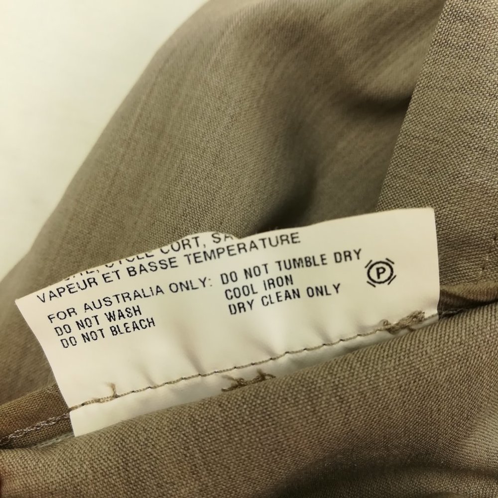 Jil Sander Sz 36 (US 6) Wool Straight Leg Dress Pants Trousers Italy - Picture 6 of 8